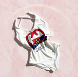 Coral Estate Beach Bodysuit