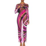 Hakuba Sun Resort Mesh Dress