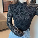 Vallarta Bay Mesh Top