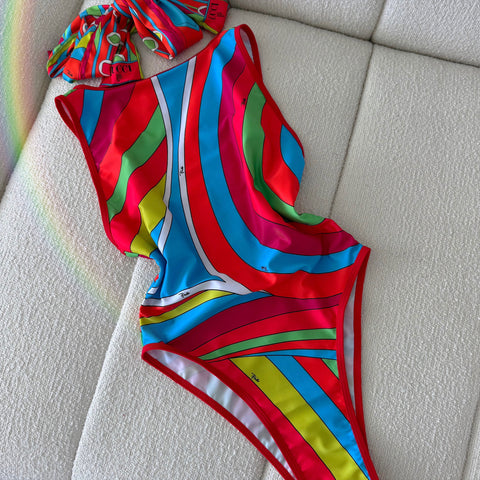 Coco Plum Island Resort One-Piece & Ribbon