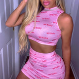 90's Baby Skirt Set