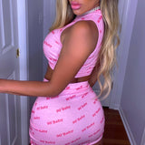 90's Baby Skirt Set