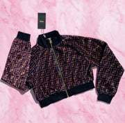 Playa Grande Crop Hoodie
